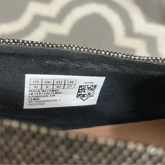 Toms Metallic Bronze Flats Size 10 - Picture 8 of 8
